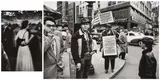 William Klein, Selected Images of New York City, 1955, Two gelatin silver prints, printed later