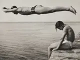 Nino Migliori, Il Tuffatore, 1951, Pigment print, printed 2005