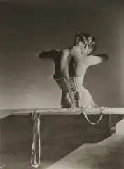 Mainbocher Corset, Paris by Horst P. Horst, 1939, Gelatin silver print, printed later, sold Apr 2025