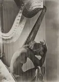 Lisa with Harp, Paris by Horst P. Horst, 1939, Gelatin silver print, printed later, sold Apr 2025