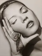 Albert Watson, Kate Moss, Sun and Henna, Marrakech, 1993, Archival pigment print, printed 2017, flush-mounted