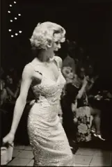 Lola modeling, Boston by Nan Goldin, 1972, Gelatin silver print, sold Apr 2025