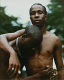 Tyler Mitchell, Untitled (Sloane and Leo Embrace), 2019, Archival pigment print
