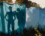 Tyler Mitchell, Untitled (blue laundry line), 2019, Archival pigment print
