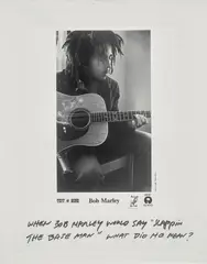 Richard Prince, Untitled (Publicity, Bob Marley), 2012, Inkjet print, flush-mounted and mounted again