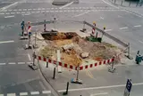 Roadworks 98 by Wolfgang Tillmans, 1998, Chromogenic print, flush-mounted and mounted again, offered Apr 2025