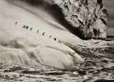 Sebastião Salgado, Chinstrap Penguins (Pygoscelis Antartica) on an iceberg located between Zavodovski and Visokoi Islands, South Sandwich Islands, 2009, Gelatin silver print