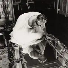 Make Up Mirror by Thurston Hopkins, 1953, Gelatin silver print, printed later, sold Apr 2025