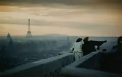 View from Notre Dame, Paris by Ernst Haas, 1954, Archival pigment print, sold Apr 2025