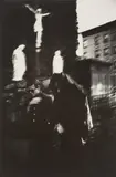 Bruce Davidson, Brooklyn Gang (Bengie crossing himself in front of Holy Name Church), 1959, Gelatin silver print, printed later
