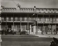 Phoenix Building, Selma, Alabama by Walker Evans, 1930, Gelatin silver print, probably printed later, offered Apr 2025