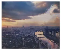 Dublin Sky by Evelyn Hofer, 1966, Dye transfer print, printed 2005, sold Jun 2025