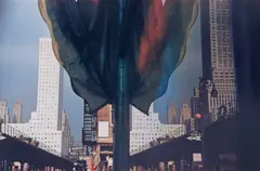 Reflection / 3rd Ave, NYC by Ernst Haas, 1952, Dye transfer print, printed 1992, sold Jun 2025