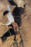 Ernst Haas, Bronco Rider, California, 1957, Dye transfer print, printed 1992
