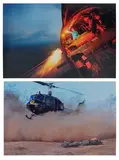Larry Burrows, Selected Images, Vietnam, 1966 and 1971, Two dye transfer prints, printed 1997-1998