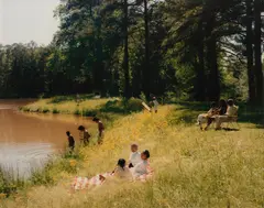 Tyler Mitchell, Riverside Scene from Dreaming in Real Time, 2021, Archival pigment print