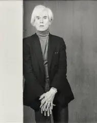 Robert Mapplethorpe, Andy Warhol, 1983, Gelatin silver print, printed 1983