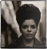 Diane Arbus, Woman with a beehive hairdo, N.Y.C., 1965, Gelatin silver print, printed by Diane Arbus between 1965 and 1969