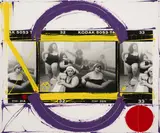 William Klein, Club Allegro Fortissimo, Paris, 1990, Gelatin silver print, printed later, with applied enamel, flush-mounted and mounted again