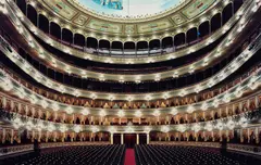 Teatro Colòn Buenos Aires I by Candida Höfer, 2006, Chromogenic print, sold Oct 2025