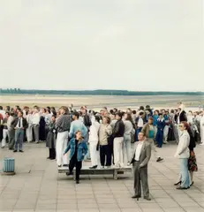 Andreas Gursky, Düsseldorf Flughafen I, 1985, Chromogenic print, face-mounted to Plexiglas