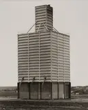 Bernd and Hilla Becher, Grain Elevator, Briey, Lorraine, France, 1985, Gelatin silver print, printed 1989