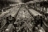 Sebastião Salgado, Churchgate Station, Bombay, India