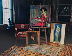 Evelyn Hofer, Villa Stuck, Munich, 1984, Dye transfer print, printed 1985
