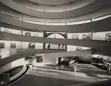 Bruce Davidson, Solomon R. Guggenheim Museum Rotunda with Late Afternoon Shadows, circa 1980, Gelatin silver print