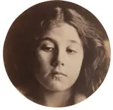Julia Margaret Cameron, Kate Keown, 1866, Circular albumen print