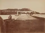 John Moran, Tropical Scenery, Fortress of San Lorenzo, Cartagena, 1871, Albumen print