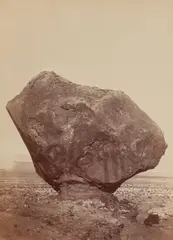 William Bell, Perched Rock, Rocker Creek, Arizona, No. 55, 1872, Albumen print