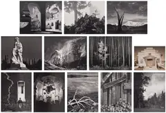 Ansel Adams, Portfolio VII, 1932-1976, New York: Parasol Press, Ltd., 1976. Eleven gelatin silver prints and one unique Polaroid print