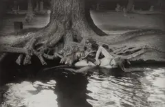 Untitled, Boulder, Colorado by Francesca Woodman, 1976, Gelatin silver print, printed later by Igor Bakht, sold Oct 2025