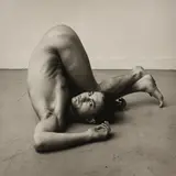 Peter Hujar, Gary in Contortion (I), 1979, Pigment print, printed 2020 by Gary Schneider