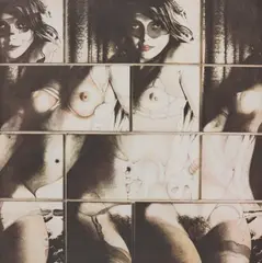 Robert Heinecken, Vary Cliché/Fetishism, 1974, Lithograph from Vary Cliché