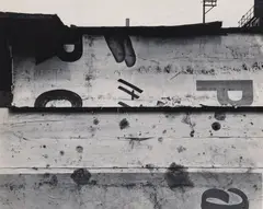 Aaron Siskind, St. Louis 6, circa 1954, Gelatin silver print