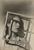 György Kepes, Juliet with Frames, 1938-1939, Gelatin silver print with applied graphite