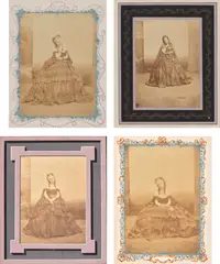 Selected Images of the Countess de Castiglione by Pierre-Louis Pierson, 1860s, A group of 150 photographs, primarily albumen prints with a smaller number of printing-out-paper prints, many hand-color, offered Oct 2025