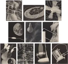Man Ray, Électricité, 1931, Paris: La Compagnie Parisienne de Distribution d'Électricité, 1931. Portfolio of 10 photogravures after Rayographs