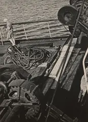 László Moholy-Nagy, Photoreporter in the North Arctic Sea, 1930, Gelatin silver print