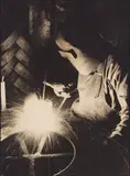 Margaret Bourke-White, Electric Welding, Lincoln Electric Co., Cleveland, Ohio