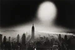 William Klein, Atom Bomb Sky, New York, 1955, Gelatin silver print, printed later