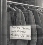 Irving Penn, I Am On My Vacation, New York