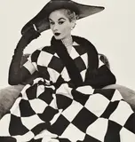 Irving Penn, Harlequin Dress (Lisa Fonssagrives-Penn), New York
