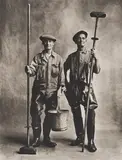 Irving Penn, Lorry Washers, London