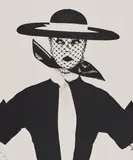 Irving Penn, Black and White Vogue Cover, New York
