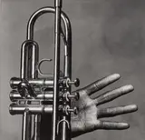 Irving Penn, Miles Davis Hand on Trumpet, New York, 1986, Gelatin silver print, printed 1998
