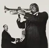 Duke Ellington and Louis Armstrong (1 of 3), New York by Irving Penn, 1955, Gelatin silver print, printed 1984, sold Oct 2025