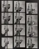 Irving Penn, 12 Hands of Miles Davis and His Trumpet, New York, 1986, Gelatin silver print, printed 1998